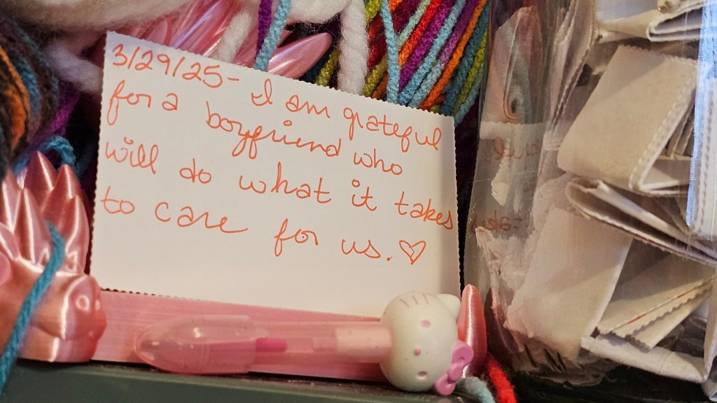 March 29th, 2025 gratitude entry