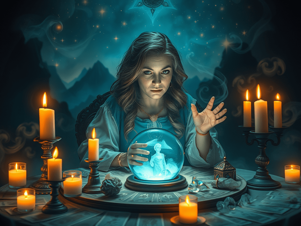 And then I was a&nbsp;psychic…