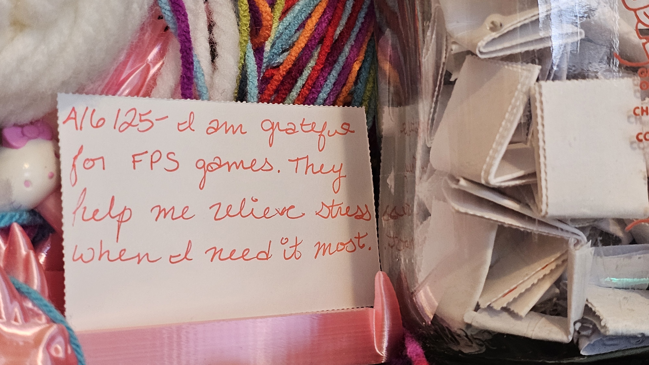 Gratitude entry for April 6th, 2025