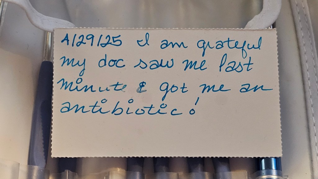 Gratitude Jar 2025 for April 29th