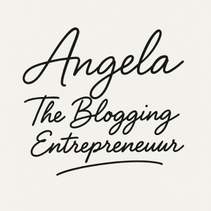 Angela—The Blogging Entrepreneur post signature