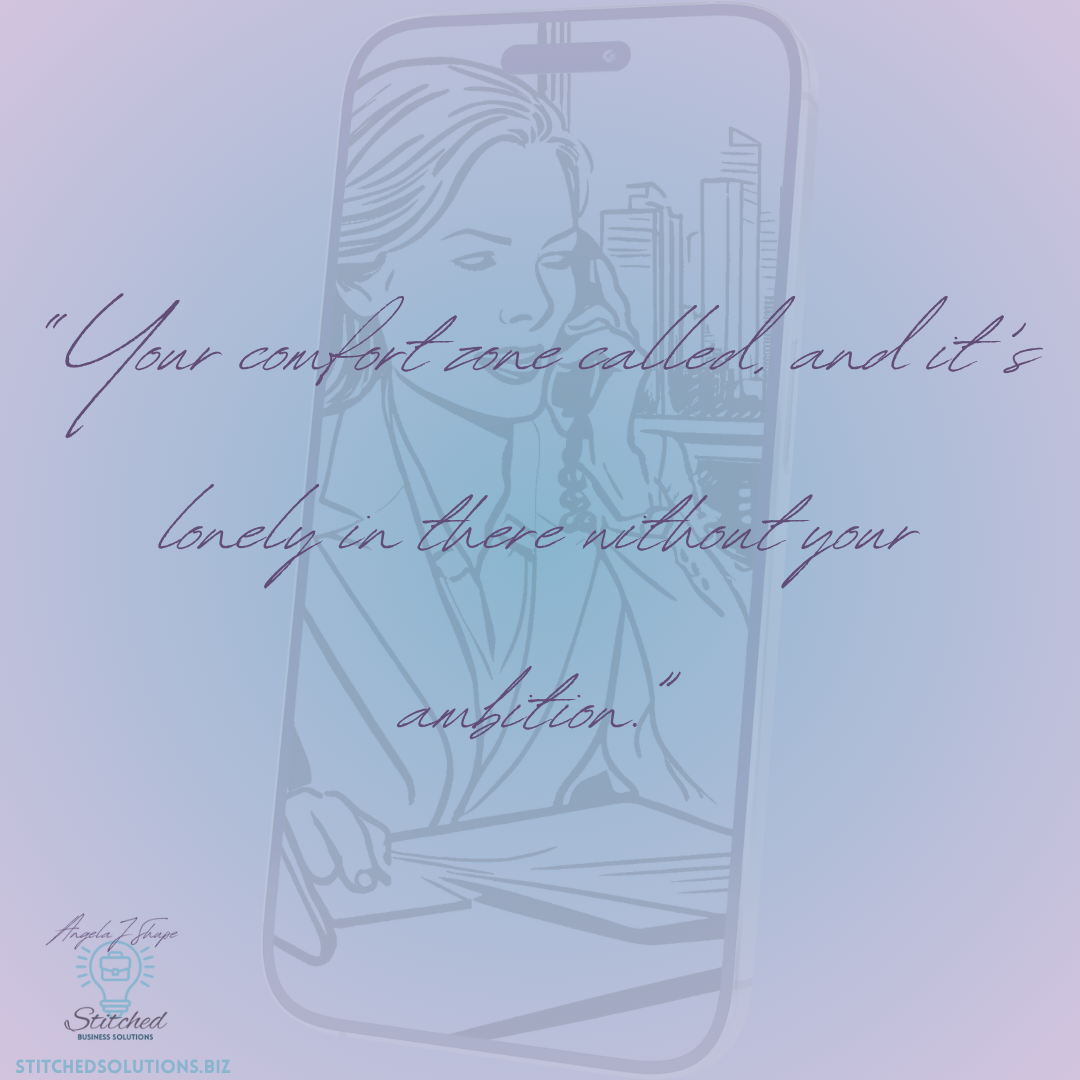 find ambition outside your comfort zone